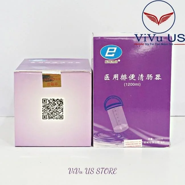 Bình truyền dùng để thải độc cà phê enema 1200ml