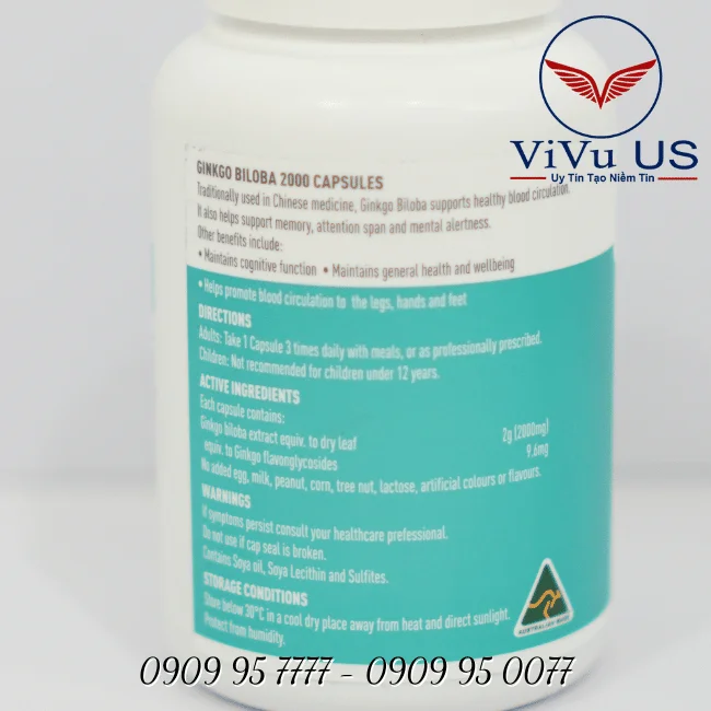 Thành Phần Ginkgo Biloba
