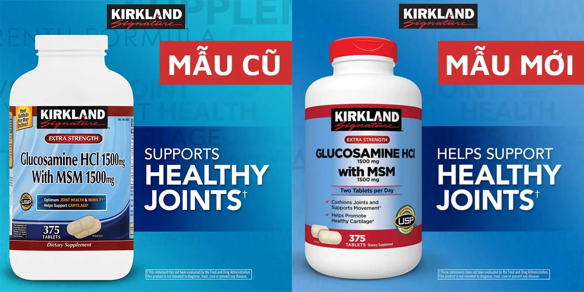Review Glucosamine 375 Viên 