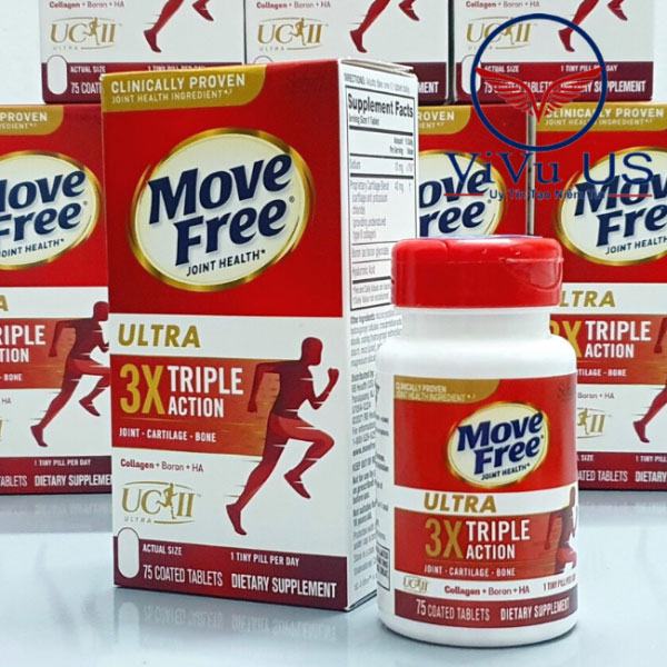Viên Uống Giảm Các Cơn Đau Khớp Siêu Mạnh Schiff Move Free Ultra 75 Viênh