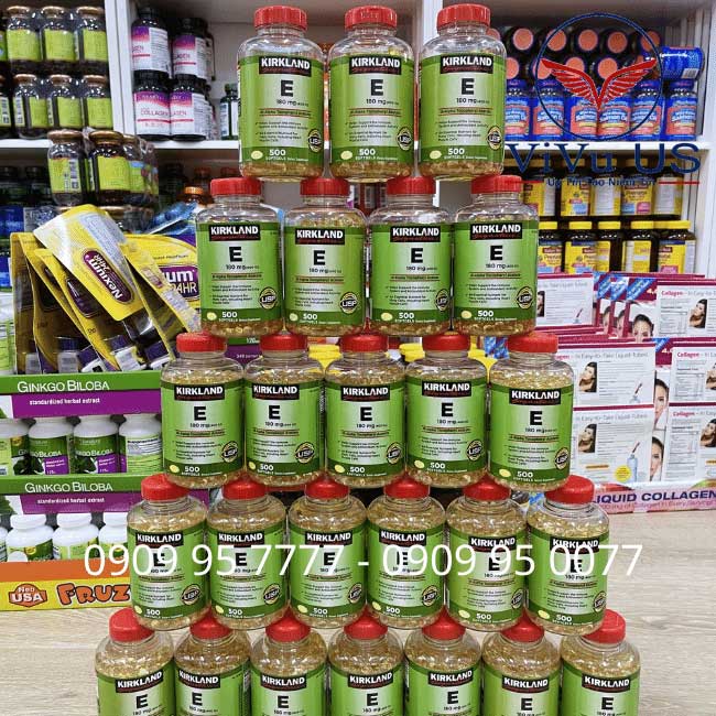 Vitamin E 500 Viên