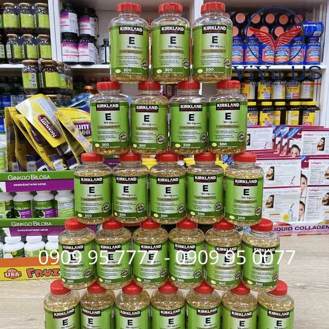 Vitamin E 500 Viên