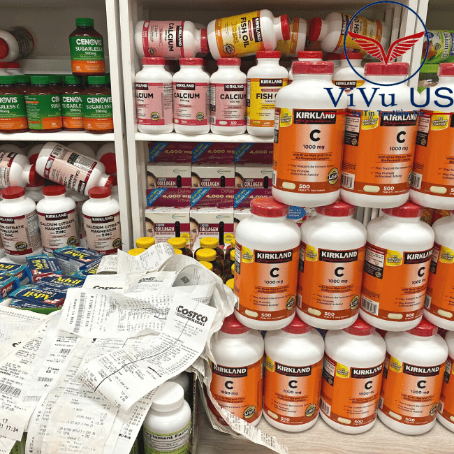 Kệ Thuốc Tại Shop Và Vitamin C 1000mg Mới Về Hàng