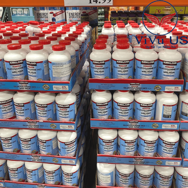Lô Hàng Bổ Khớp Glucosamin 375 Viên Tại Siêu Usa