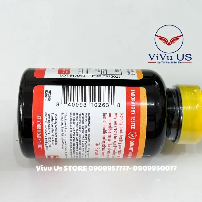 Ma Vach Saw Palmeto Sundance 1200mg