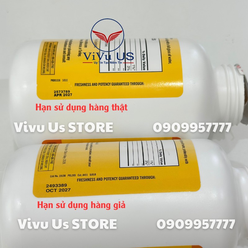 Cách Phân Biệt Hàng Thật Giả Viên Uống Dầu Cá Fish Oil 400v