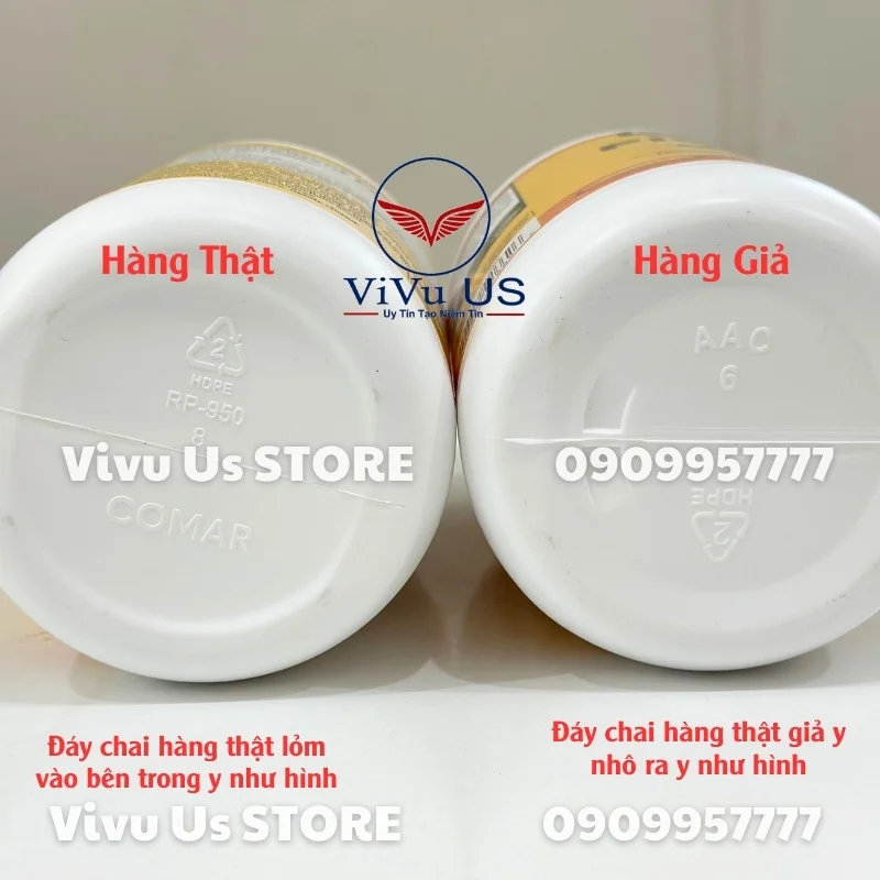 Cách Phân Biệt Hàng Thật Giả Viên Uống Dầu Cá Fish Oil Kirkland
