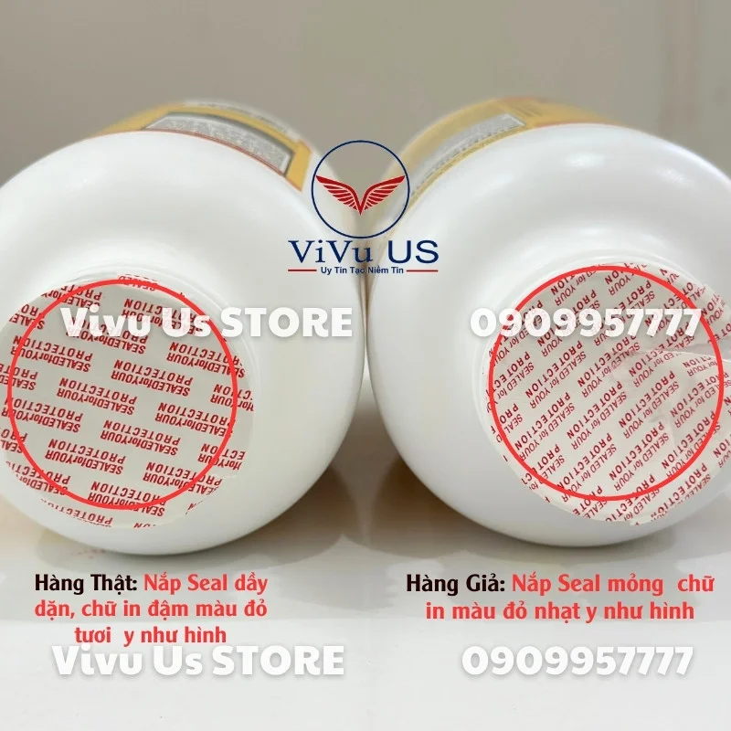 Cách Phân Biệt Hàng Thật Giả Viên Uống Dầu Cá Fish Oil Kirkland 1000mg